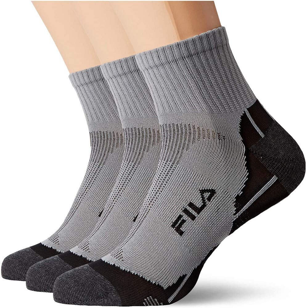Fila F1615, Unisex Adult Socks, Grey, 39/42