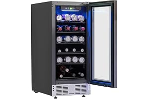 Deco Chef 15-Inch Under Counter Beverage Cooler