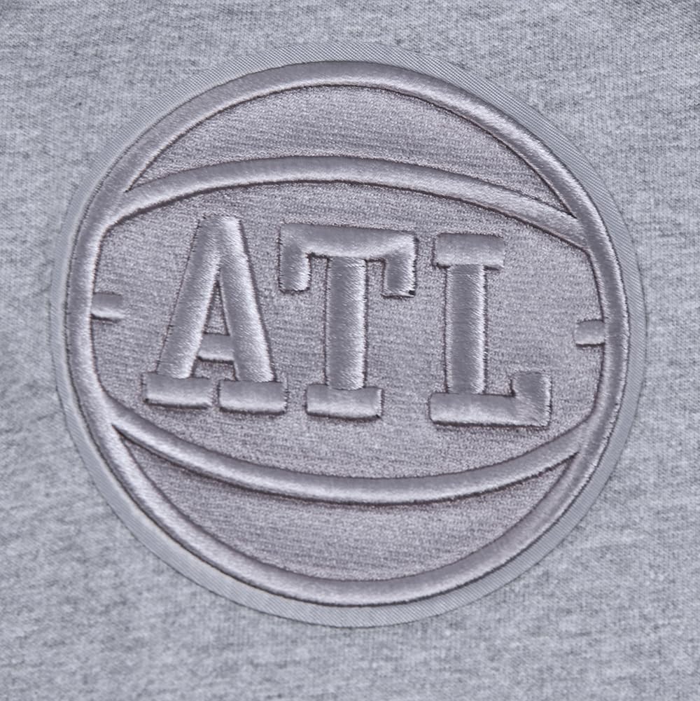 PRO Standard Men's NBA Neutral Short Sleeve Tee, Dark Heather Gray - Image 4