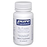 Pure Encapsulations B12 Folate - Energy Supplement to Support Nerves, Energy Metabolism & Cognitive Support* - with Vitamin B Folate as Metafolin - 60 Capsules