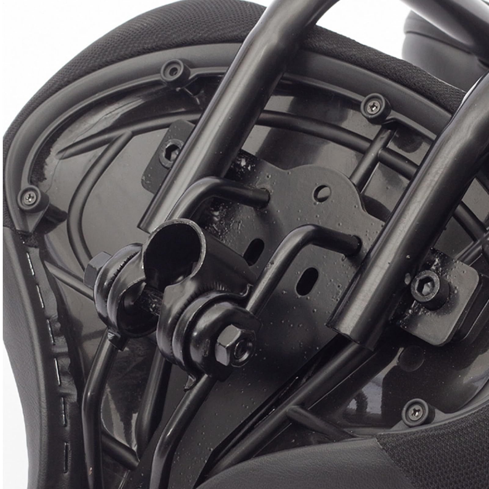 Selle de vélo avec dossier - Selle de vélo confortable surdimensionnée - Housse de selle de vélo avec gel - Selle large pour vélo d'appartement, vélo électrique, vélo de ville et vélo de route