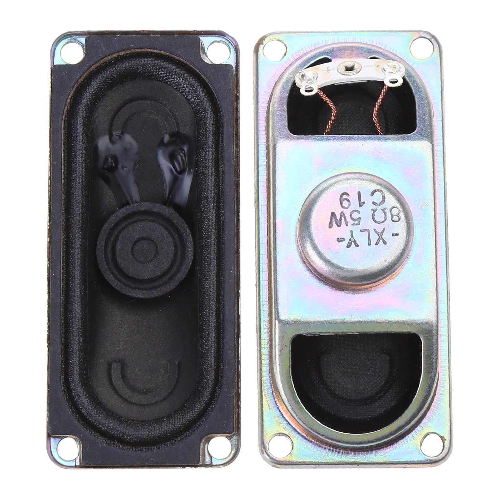 Maxtonser 5W 8Ohm 30x70mm Horn Shape Replacement Loudspeaker Electronic Multimedia Portable Amplifier Loudspeaker
