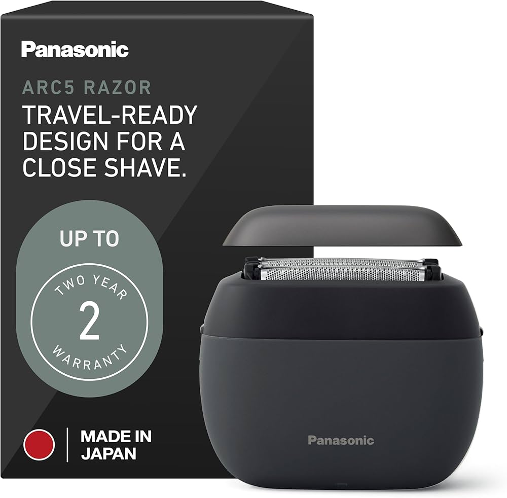Amazon.com: Panasonic ARC5 Palm-Sized Electric Razor, Handheld