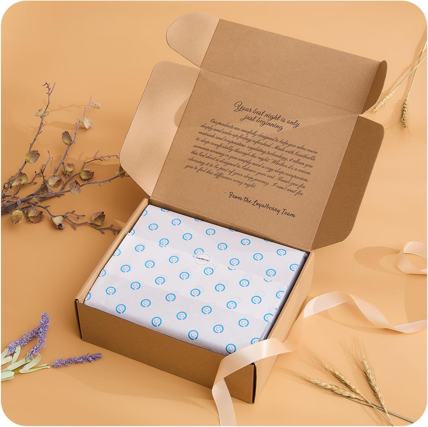 Loyalberry King Comforter Set- 6 Piece, Breathable & Cooling Sheets, Bedroom Must Haves, 18" Deep Pocket, Wrinkle, Soft Durable Bedding, Light Blue