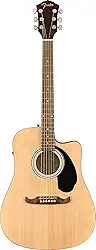Fender Guitarra elétrica acústica Dreadnought FA-125CE, natural