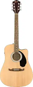 Fender Guitarra elétrica acústica Dreadnought FA-125CE, natural