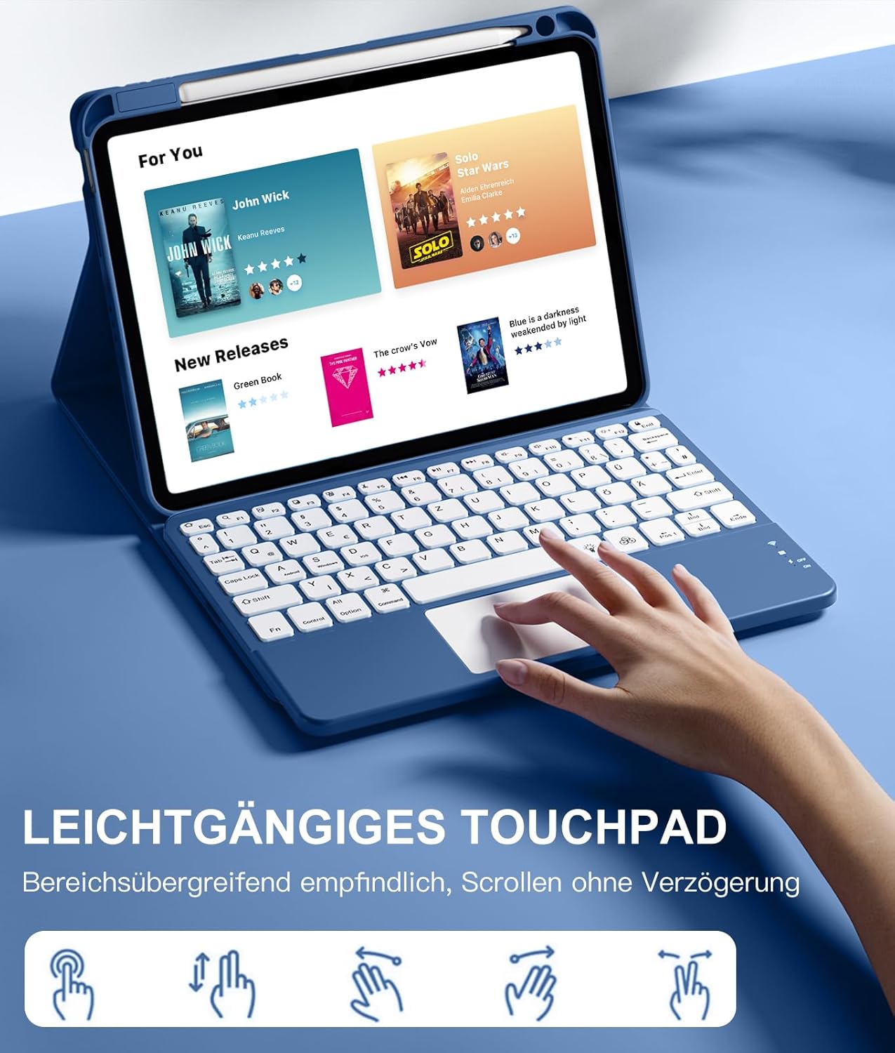 Vobafe iPad Air maska - stražnji pogled