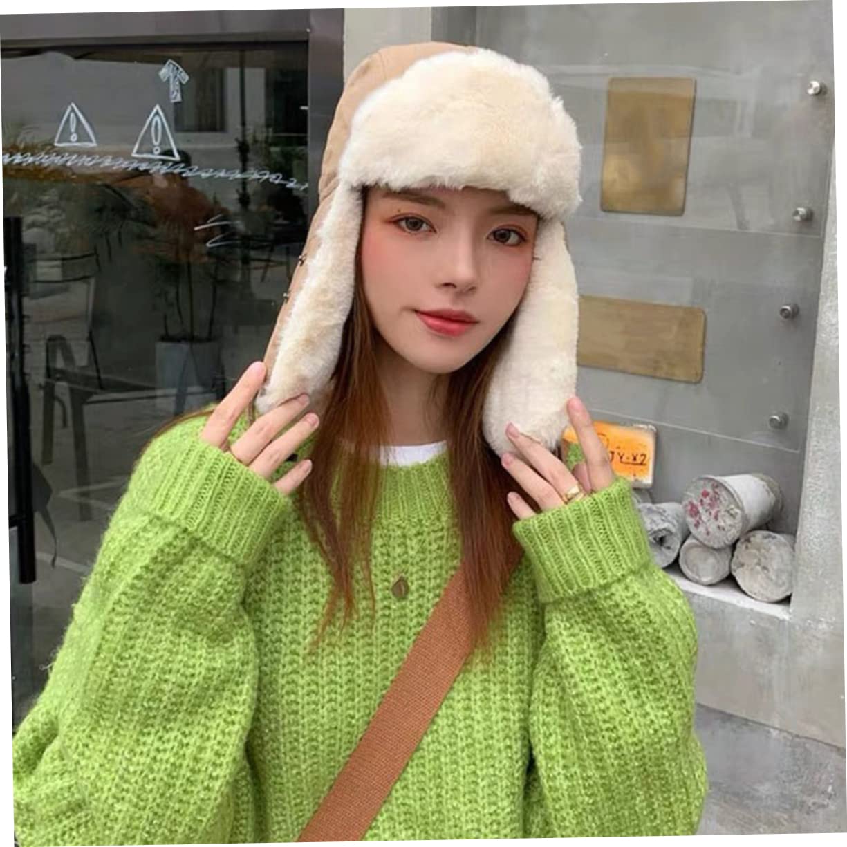 BESPORTBLE Cappello Unisex Spesso e Antivento con Orecchie e Fodera per attività e Escursioni Inverno