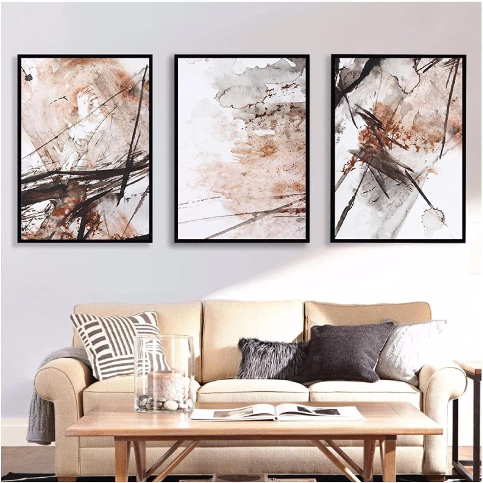 Quadro Su Tela 70x50cm Moderno - Decorazione Murale Per Soggiorno O Camera - Foto 12