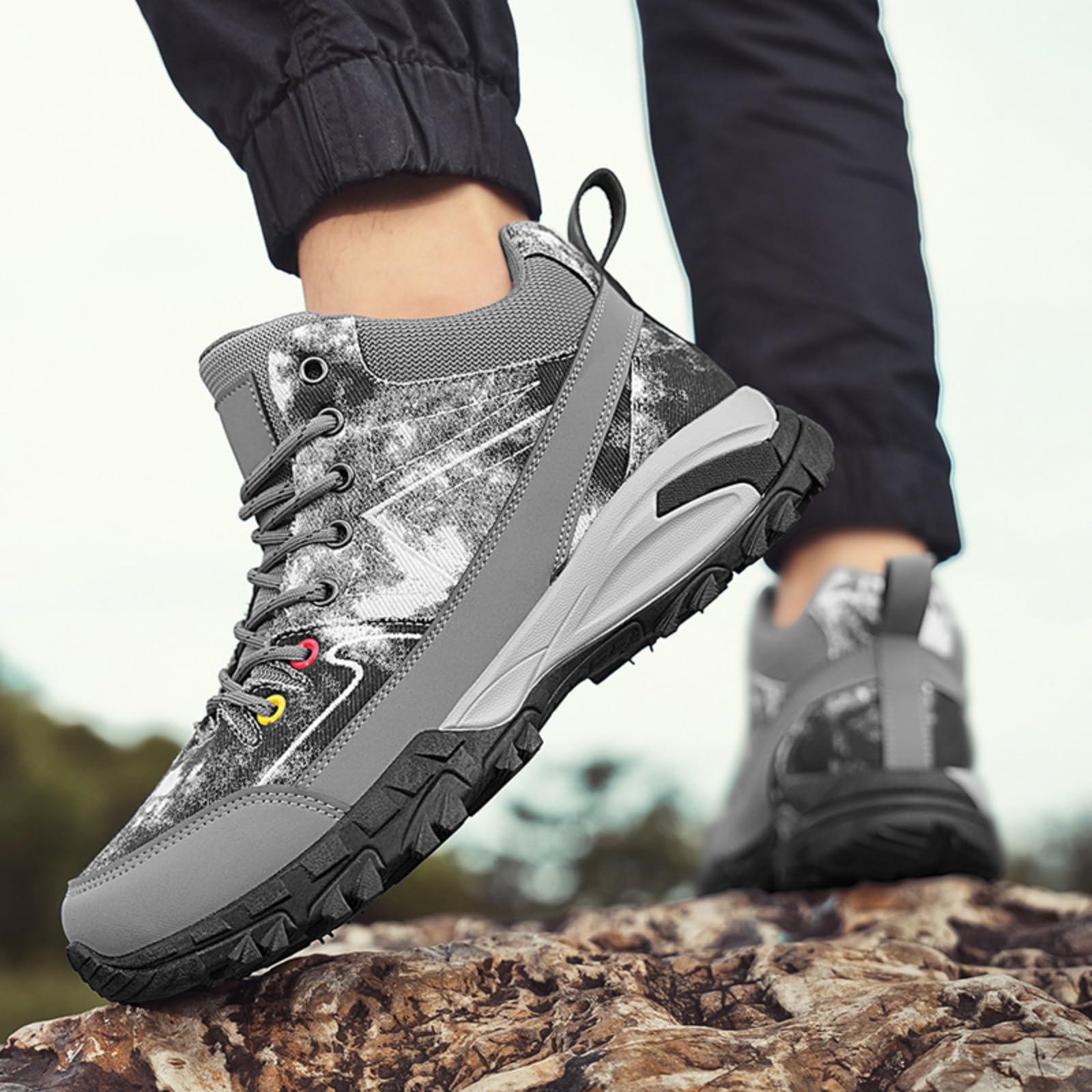Zapatilla Senderismo Hombre Botas Trekking Aire Libre Impermeables