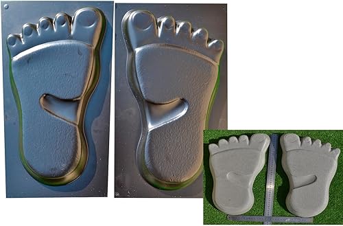 Moldes de hormigón Pie Yeti pavimentación piedra de hormigón camino camino traza decoración S21