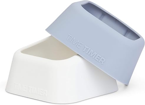 TIME TIMER Home MOD Neutral Cases - for Classroom Learning, Homeschool Study Tool, Student Desk Clock and Office Meetings with Silent Operation 2-Pack