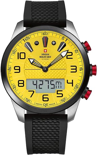 Swiss Military Orologio per Uomini Cronografo SM34061.03 : Amazon.it:  Orologi