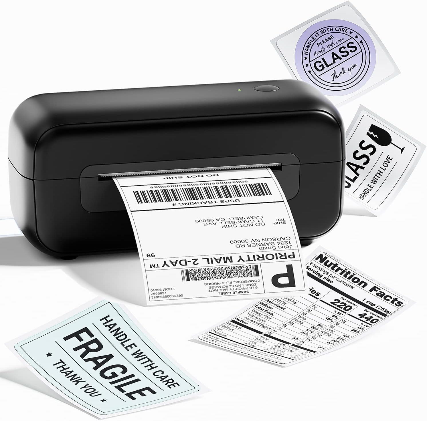 Thermal Label Printer, Shipping Label Printer 4x6, Commercial Direct