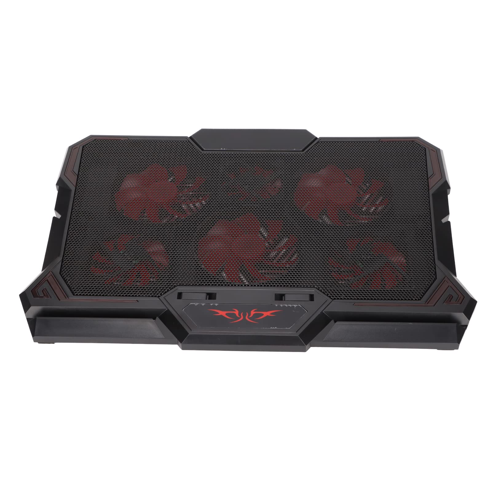Raffreddatore per Laptop, Base di Raffreddamento Ultra Sottile con 6 Ventole per Laptop da 12" a 17,3", Velocità Regolabile e Design Ergonomico per Giocatori e Professionisti