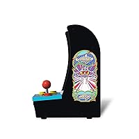 Vista 6 de Arcade1Up Class of ‘81 Ms. PAC-Man/Galaga Countercade – 3 Classic Games, Retro Game Console for Home, Portable Console with 7-inch Screen, Table-top