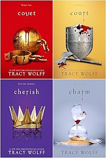 Crave Series 4 Books Collection Set By Tracy Wolff (Covet, Court, Charm & Cherish)