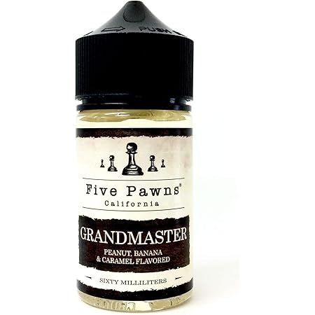 Amazon Five Pawns から人気フレーバーの60mlがリリース コスパが高くなりました 電子リキッド Grandmaster 60ml Five Pawns 電子たばこ用リキッド