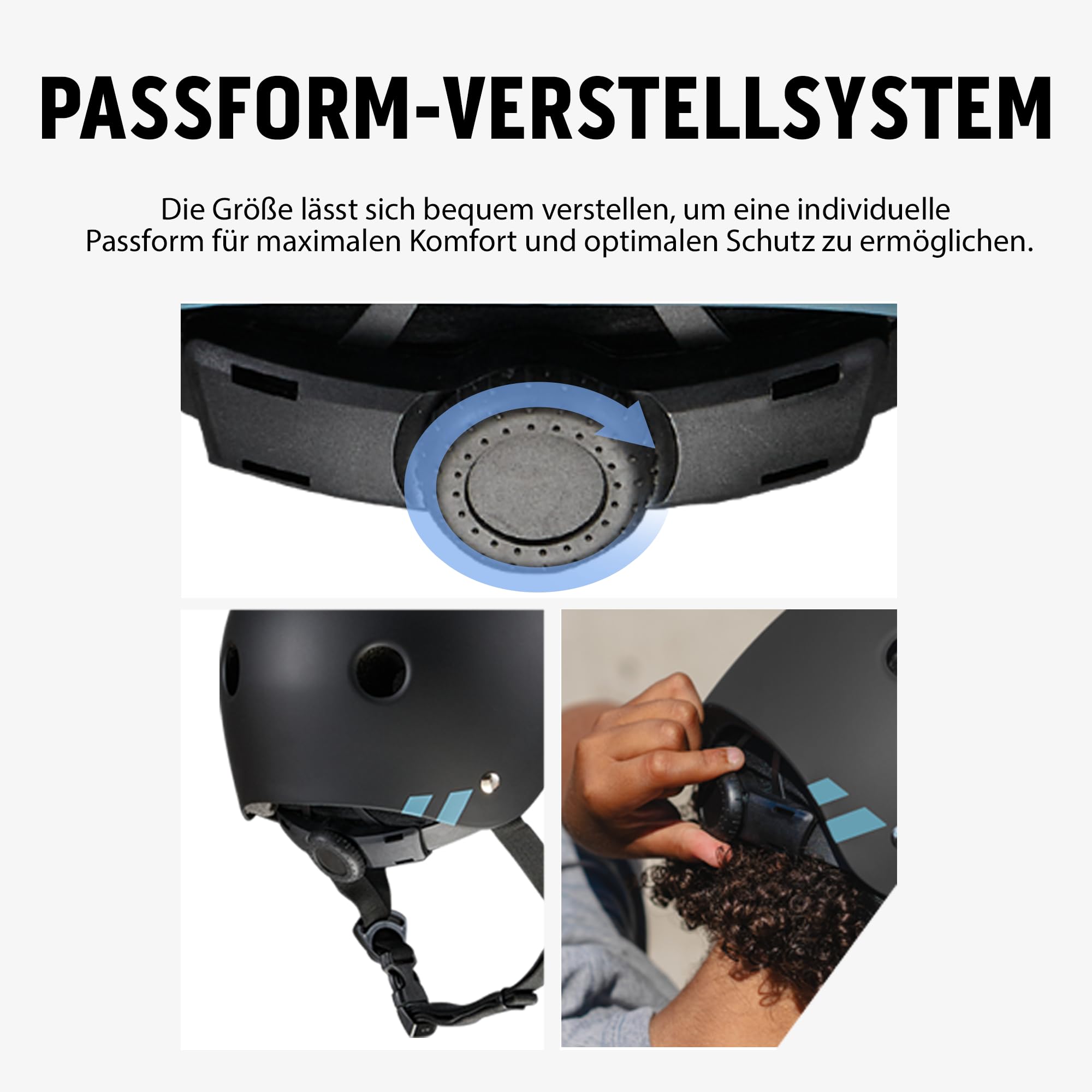 80SIX Hybrid Halo Deluxe Helm mit Fit Dial – CE EN1078 Zertifiziert, Multi-Sport Schutzhelm für Skateboard, Fahrrad, Scooter, BMX und Rollschuhlaufen – Kinder & Erwachsene