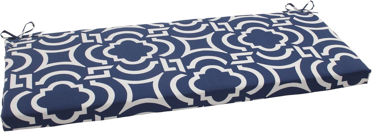 navy bench cushion