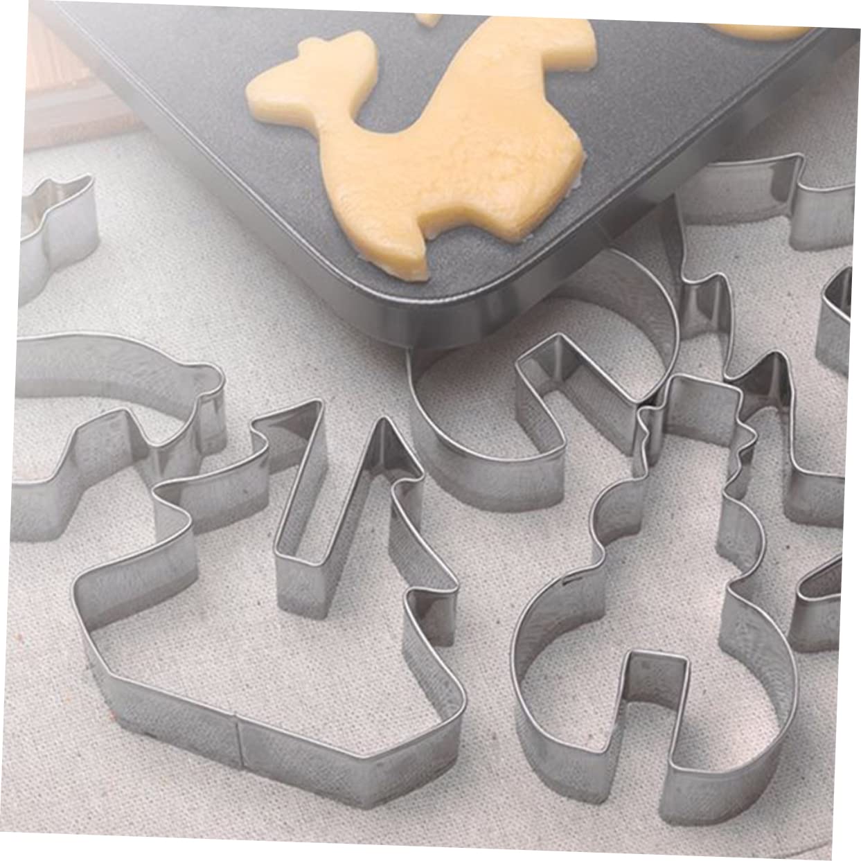 Cabilock 5 Juegos Cortadores De Galletas Moldes Para Galletas Moldes Para Galletas Navideñas Moldes Para Panqueques Molde Para Árbol De Navidad Molde Para Chocolate Moldeador De 8 Uds * 5