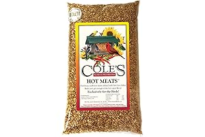Cole's HM05 Hot Meats Bird Seed: 5-Pound Bag