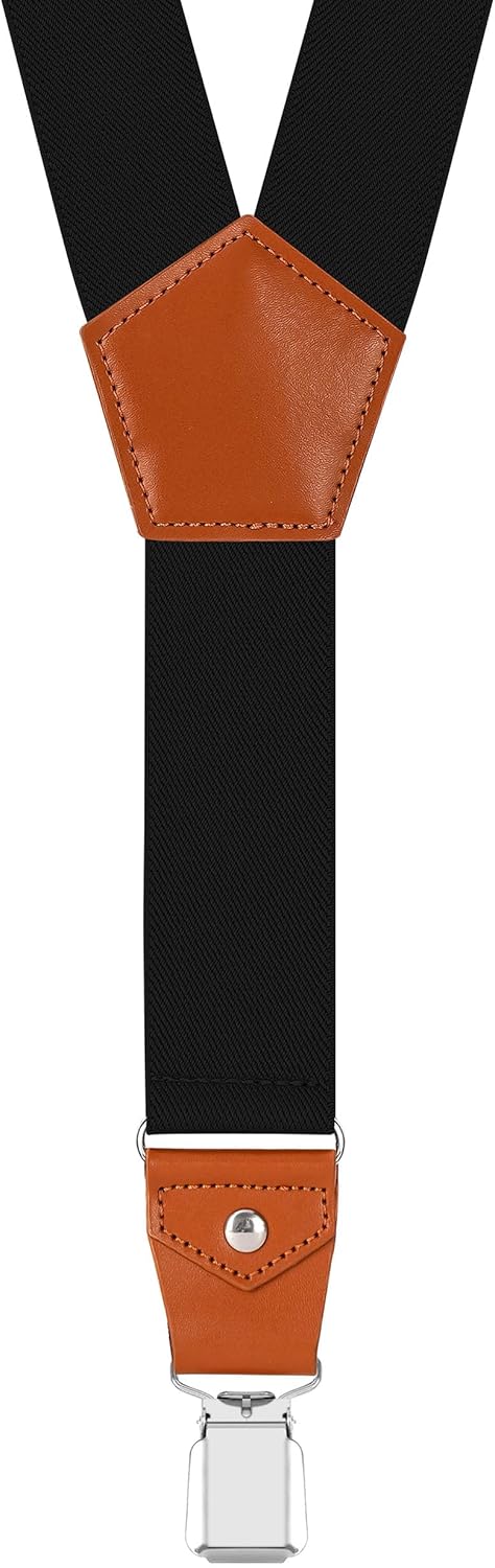 Suspenders for Men Adjustable Heavy Duty with Strong Clips - Image 3