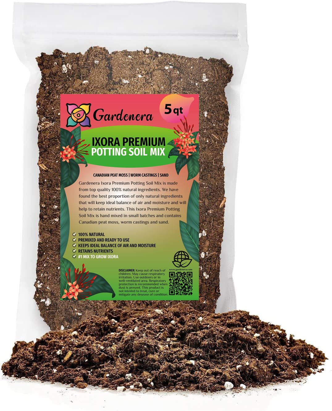 m2027【未使用】ik3/8ozモグラチャター20個セット Amazon.com : Organic Ixora Plant Soil Mix by Gardenera - Cultivate