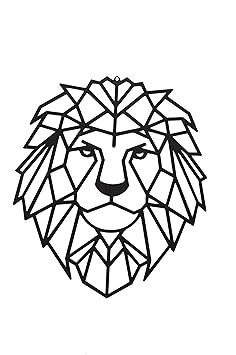 Decorative Lion Wall Art