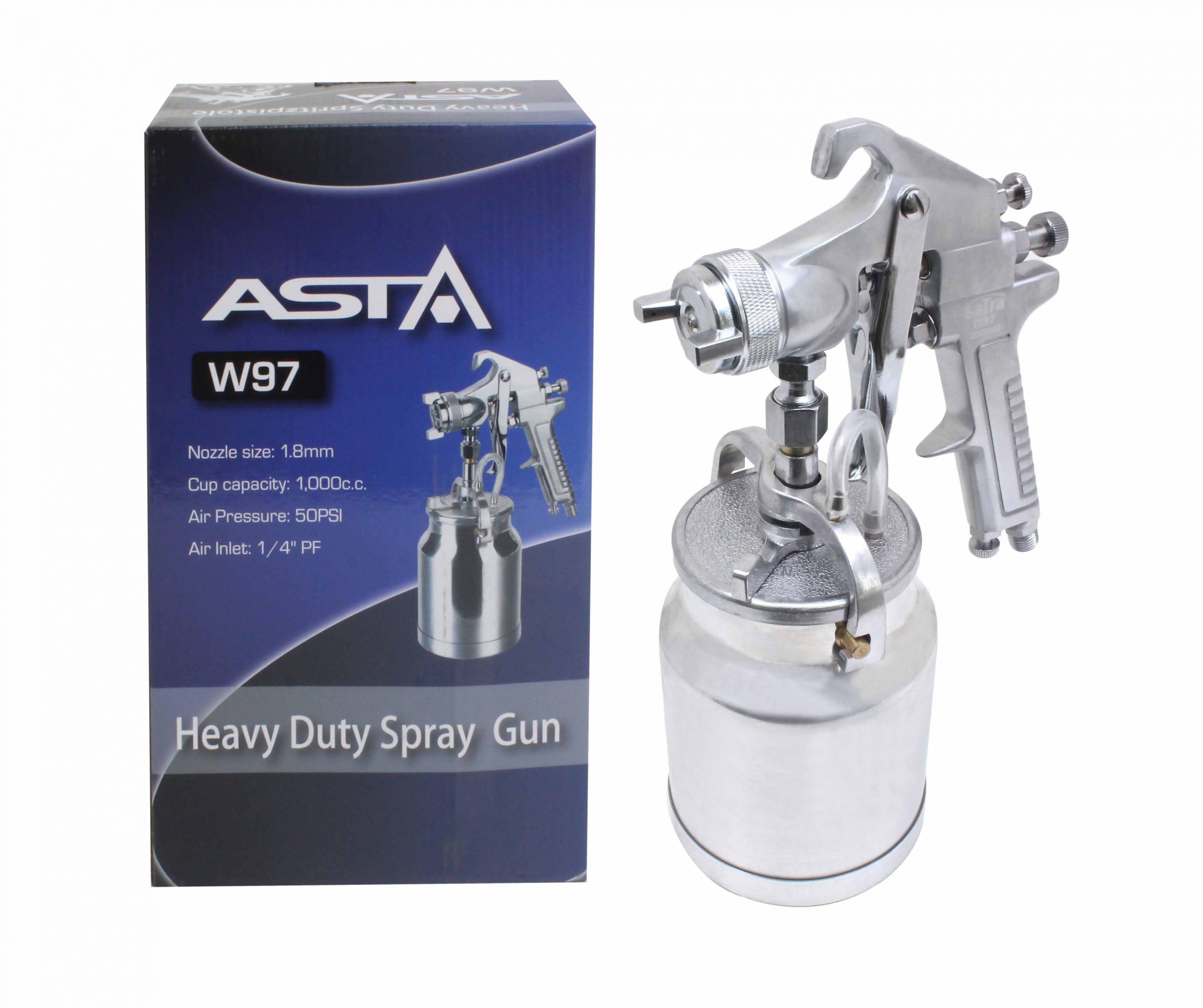 Fournitures Orozco Pistolet à peinture pour aspiration pneumatique SIO 1 l