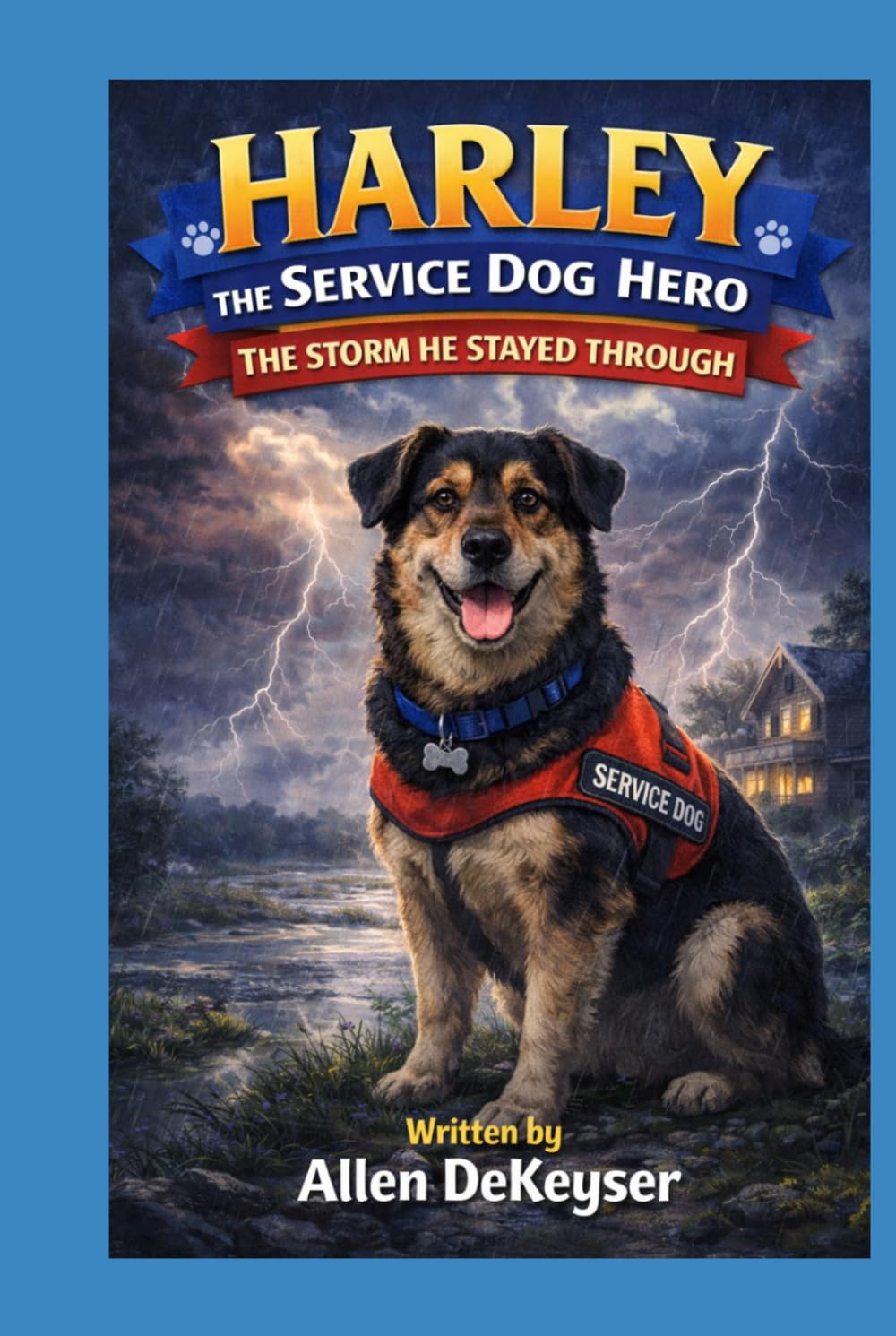 Harley The Service Dog Hero Book 5: The Storm He Stayed Through