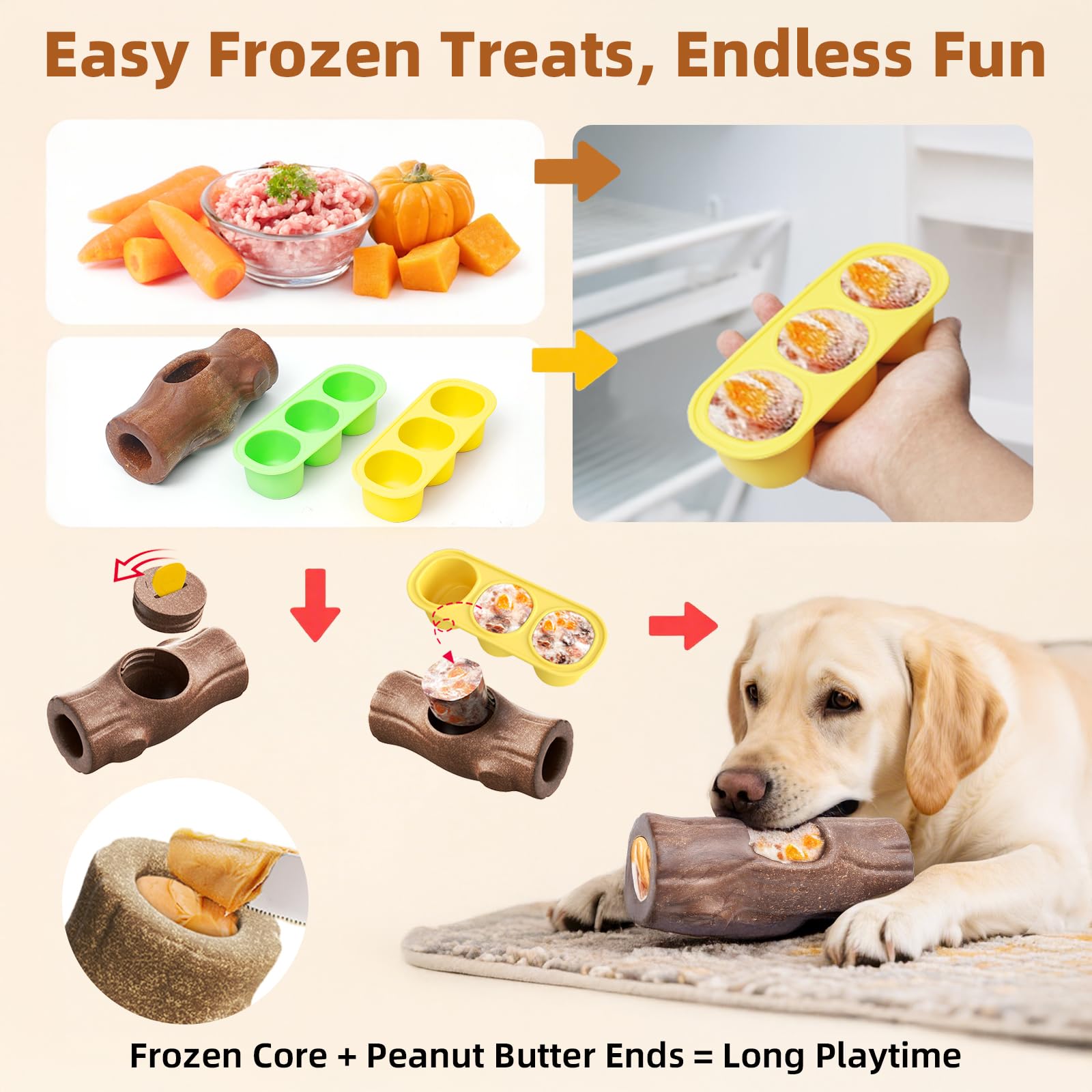 Juguete masticable con forma de maíz para perros pequeños a medianos, juguetes de dentición para cachorros con chirriador; juguete masticable para perros medianos a grandes, diseño con