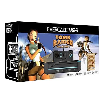 Blaze Evercade VS-R Console with Tomb Raider 1, 2 & 3