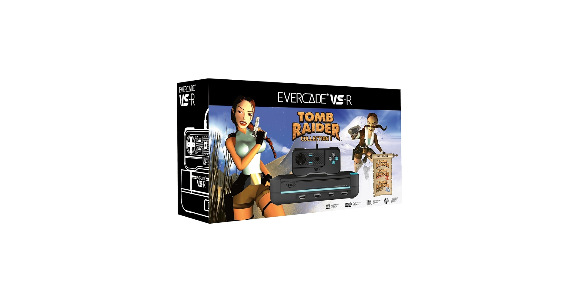 EVERCADE VS-R エバーケード VS-R 本体 トゥームレイダー Amazon | EVERCADE VS-R エバーケード VS-R 本体 トゥーム