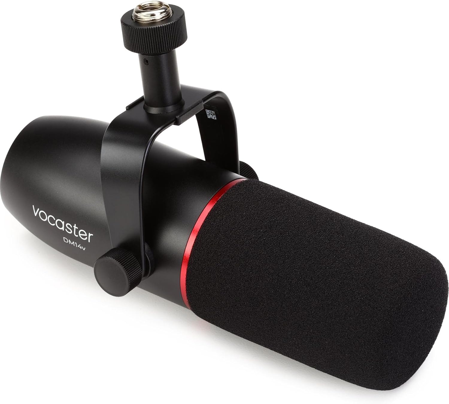 Focusrite DM14v Microphone, Broadcast Quality Dynamic Microphone for Podcasters, Built in Wind Shield and Shock Mount, XLR Cable Included Focusrite DM14v Microphone, Broadcast Quality Dynamic Microphone for Podcasters, Built in Wind Shield and Shock Mount, XLR Cable Included