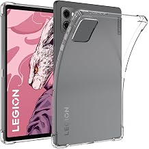 For Lenovo Legion Y700 Gen 4 2025 Tablet Case, Scratch-Resistant Back, Shockproof Slim, Advanced Airbag Drop Protection, Crystal Clear, Non-Yellowing, Tablet Case for 8.8inch TB-322FC [clear]