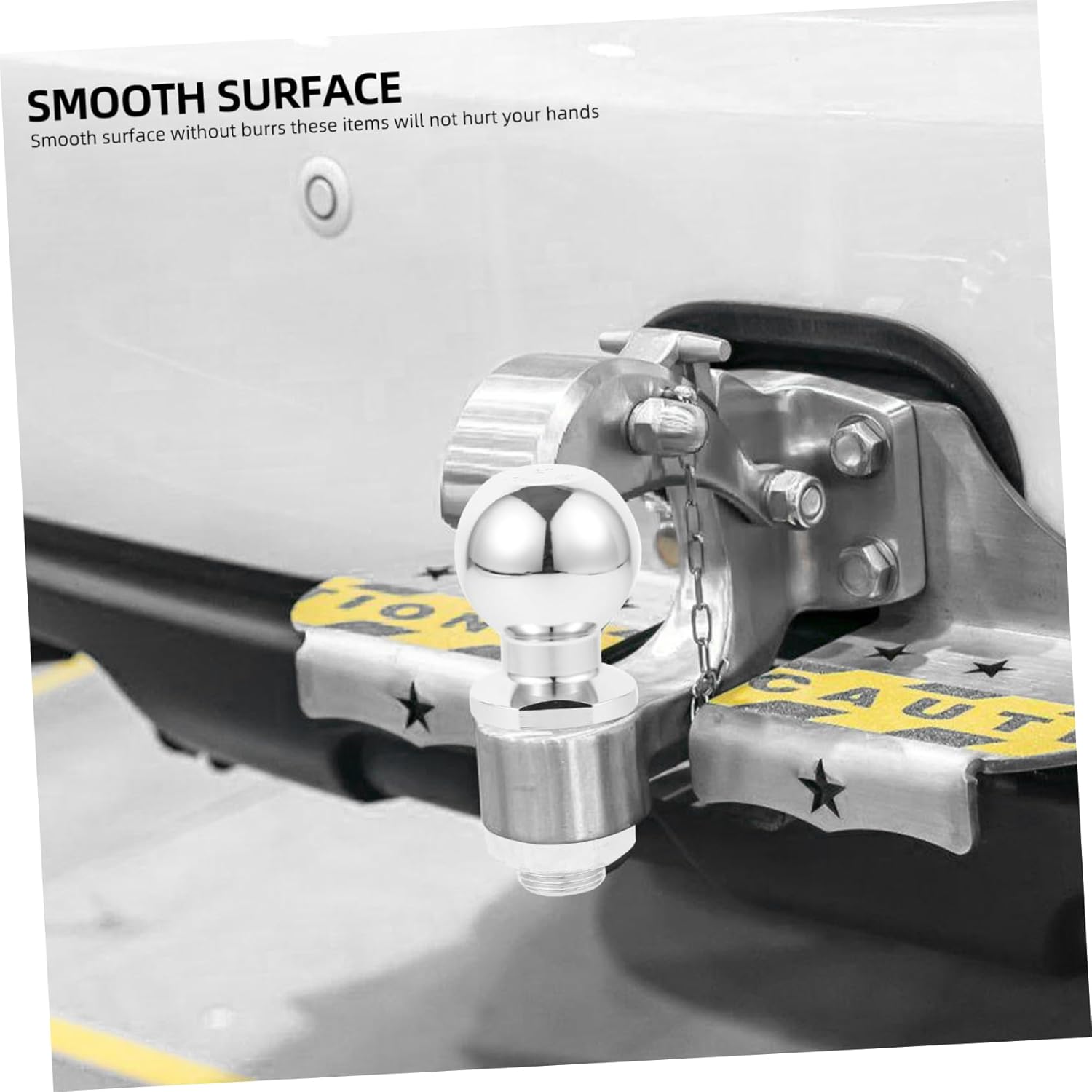 Replacement Trailer Hitch Ball Metal Tow Ball for Rv and Camper Trailers Durable Construction for All Weather Conditions Compatible with Boats and Trucks Versatile Towing