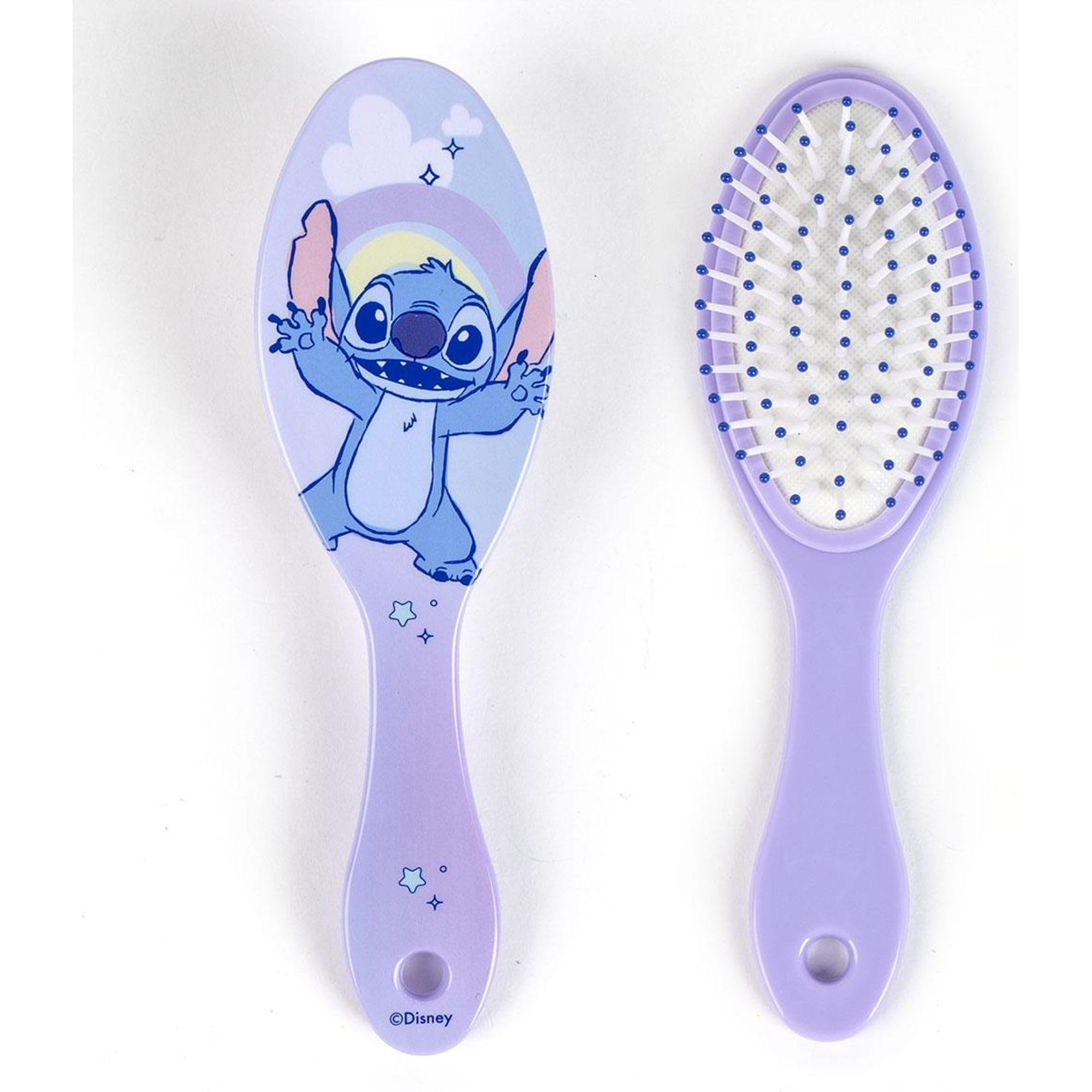 Neceser Aseo Viaje Accesorios Stitch con Peine, Toalla y Bolsa de Stitch - Neceser Aseo Stitch para Viaje o Escuela