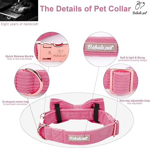 Miniatura 310 de Collar de perro con bandera estadounidense con pajarita, collar patriótico para perros pequeños, medianos y grandes, talla XS