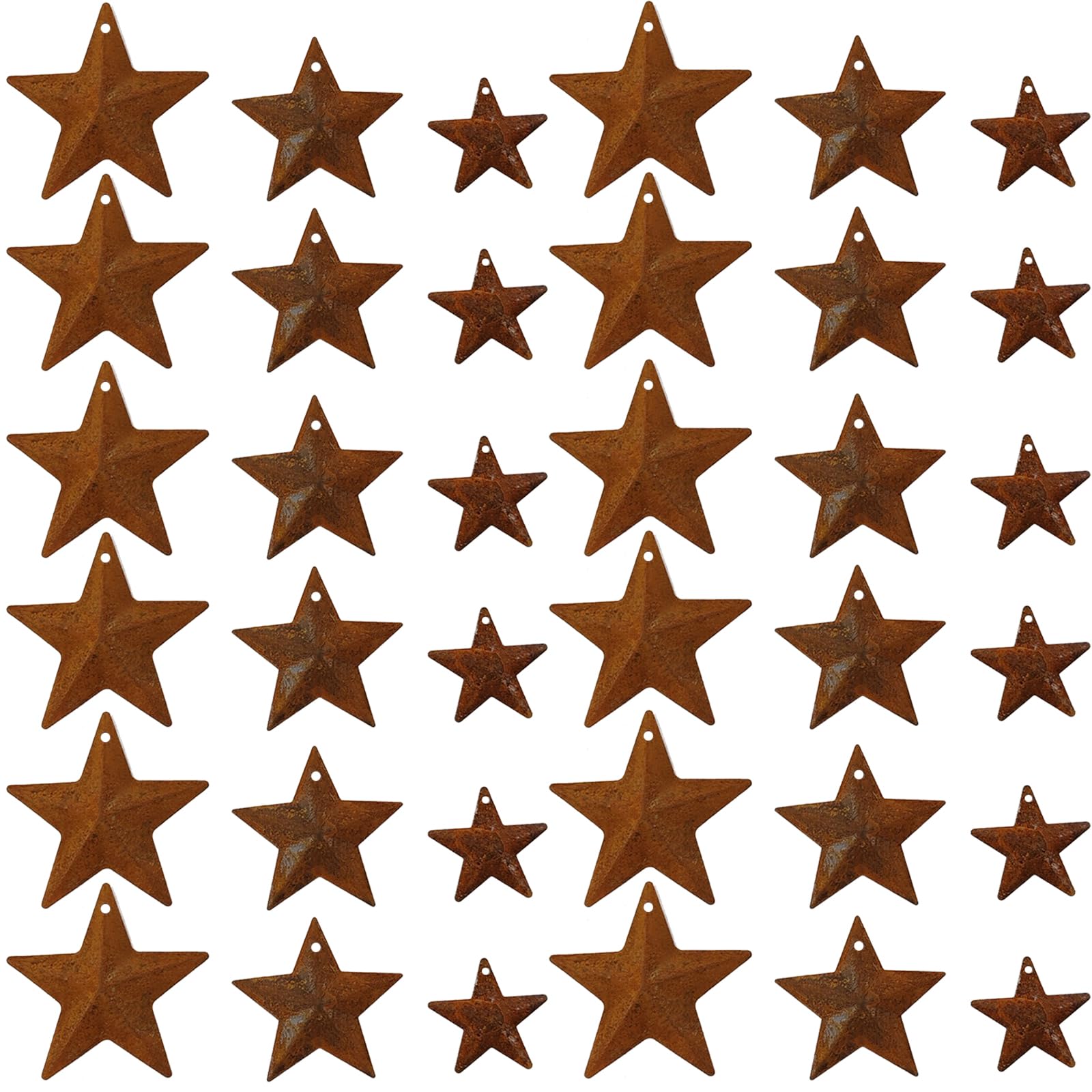 Mini étoiles en métal rustique YOOHUA pour customiser facilement vos objets vieillis