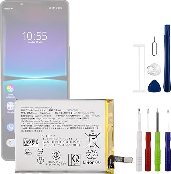 SNYSCA6 3.85V 5000mAh Battery, Compatible with So-ny Xperia 1 IV, with a Battery Installation Tool
