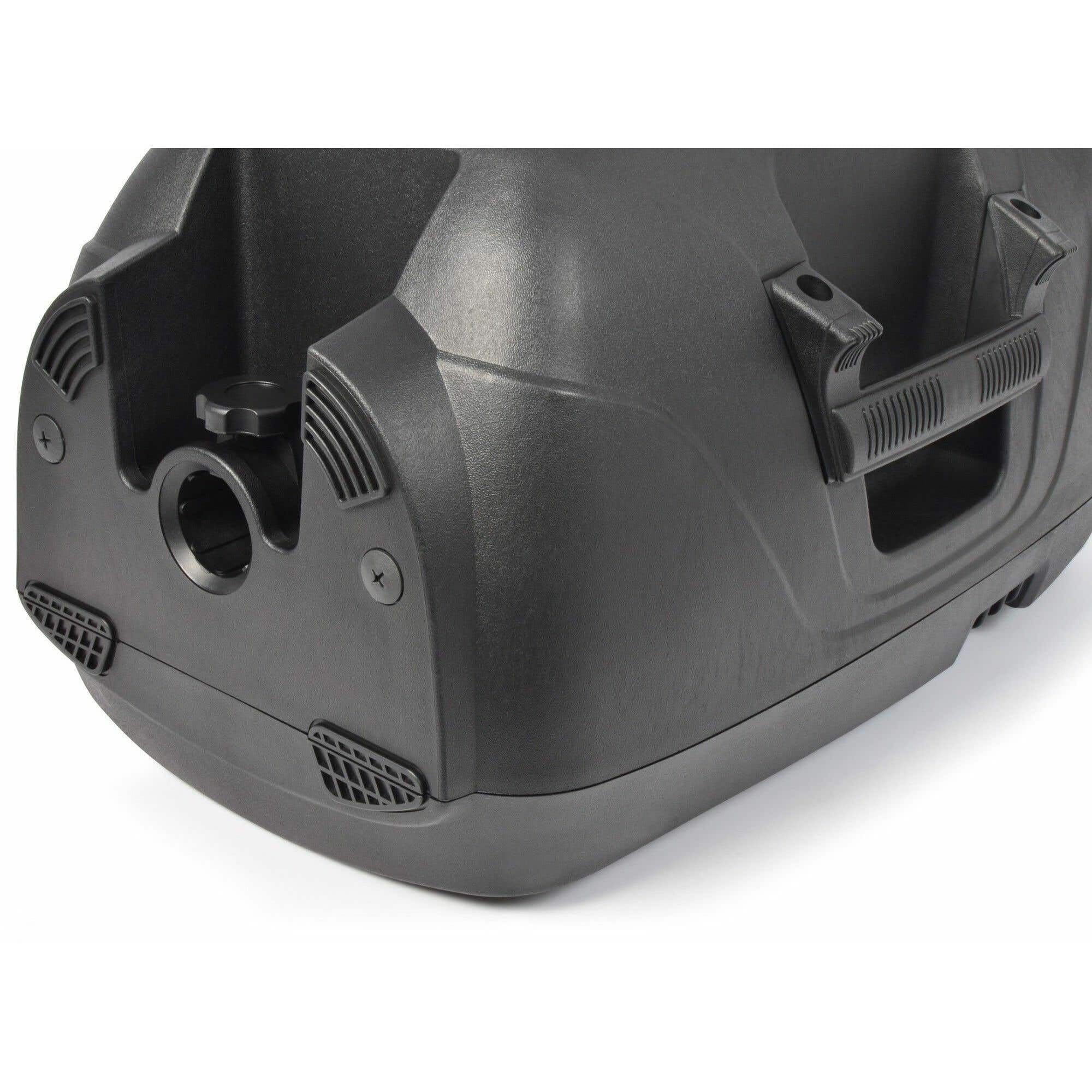 Vonyx Altavoz portátil de 10" PA de 400W en Carcasa rígida de ABS con tecnología Bluetooth, Reproductor Multimedia MP3 con USB y SD, Entrada RCA, XLR y Jack. Agujero para Vaso Tophat.