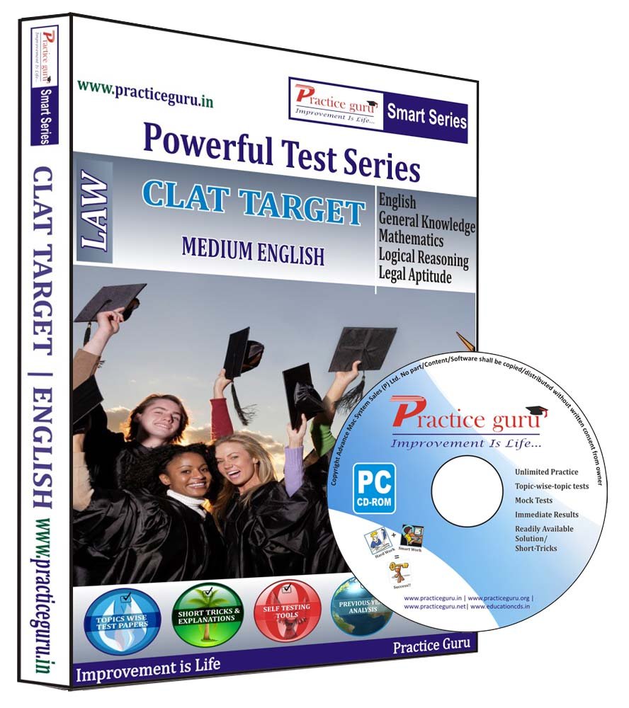 Practice Guru CLAT Target Test Series (CD) [CD-ROM]-image-1