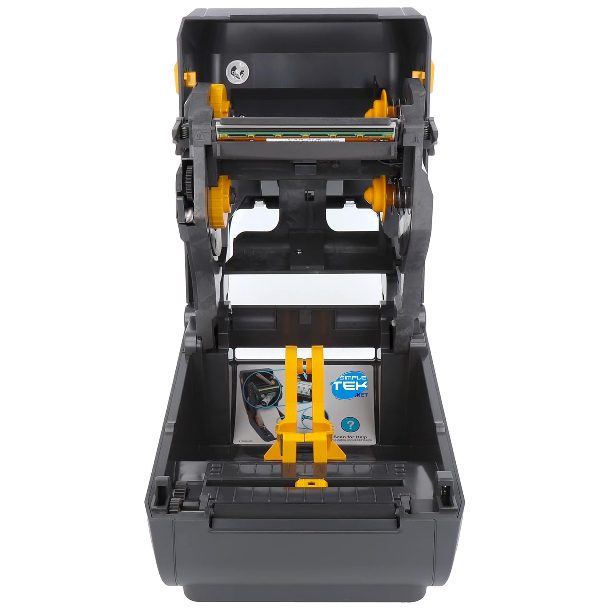 SIMPLETEK - Impresora térmica de transferencia térmica de 104 mm (4") - Conectividad USB, LAN y Bluetooth, Soporte ZPL y EPL