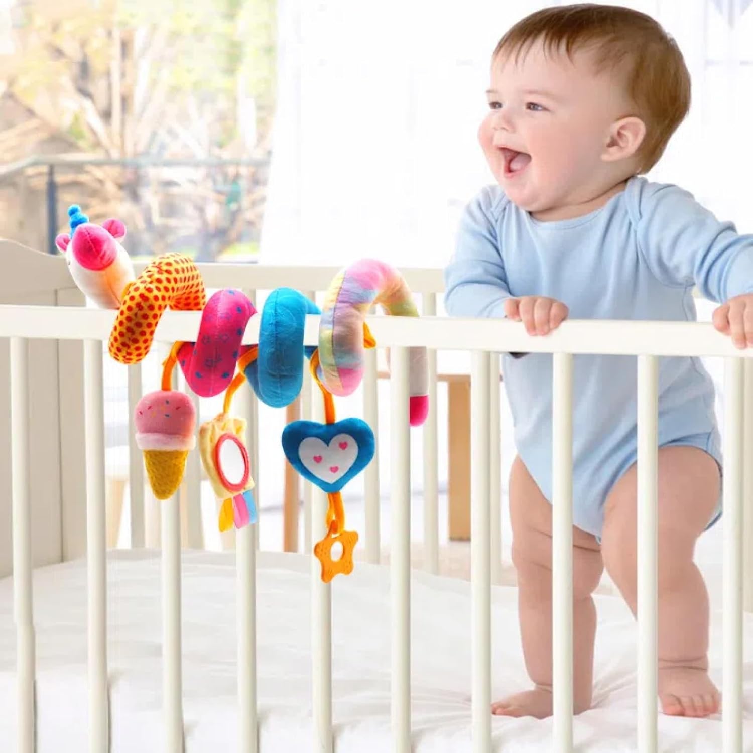 Car seat Hanging Toys and Stroller Spiral Toys 06