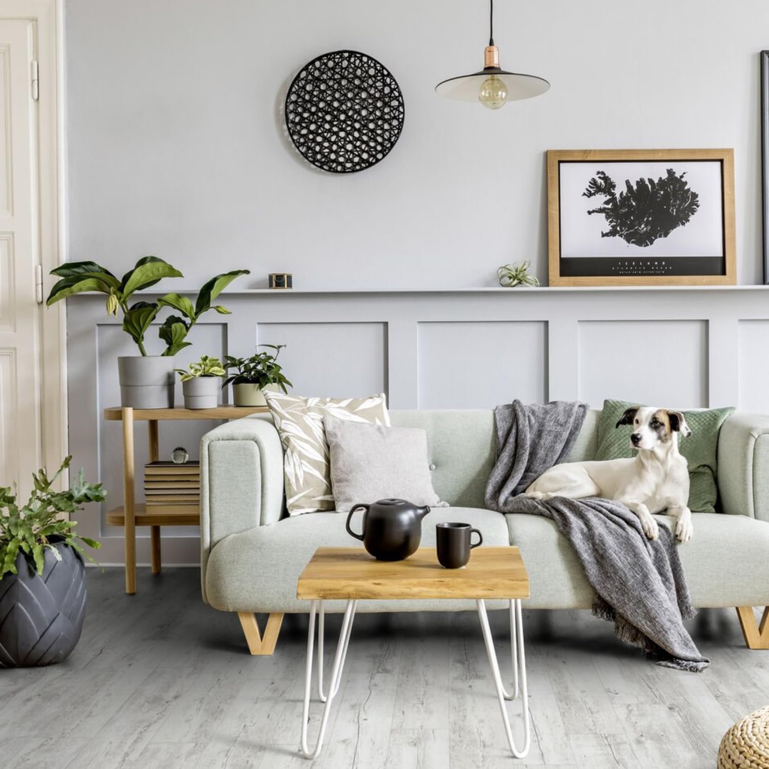 MASTERBRICO Pavimento PVC Adesivo Effetto Legno - Listoni 15,2 x 91,4 cm - Spessore 2.0 mm, Finto Parquet Laminato per Interni - Impermeabile, Facile da Installare - Confezione 2.20mq