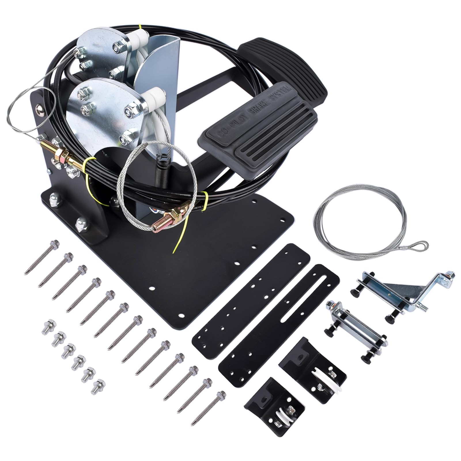 Flynsu ACAR-B7D Passenger Brake and Accelerator Pedal Dual-Control System Universal fit Driver Training Vehicles
