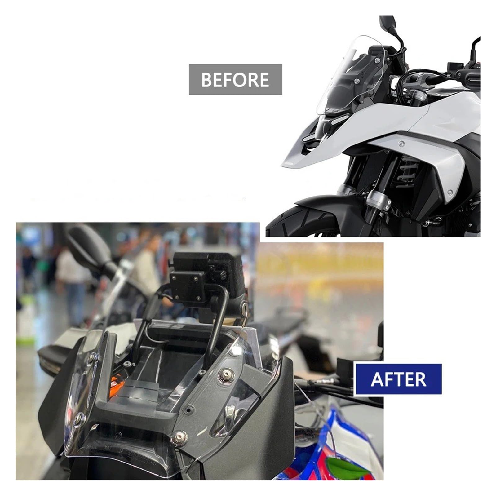 Soporte Montaje GPS Navegación para R 1300 para GS R1300GS para ADV R1300gs para ADV 2023 2024 Soporte Navegación Motocicleta GPS Accesorios Soporte Manillar Teléfono Móvil Soporte GPS