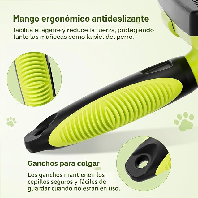 Foto 5 de 8 de pecute Cepillo Perros y Gatos Peine para Mascotas Quitar y Remover