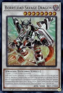 Borreload Savage Dragon (UR) - RA01-EN033 - Ultra Rare - 1st Edition